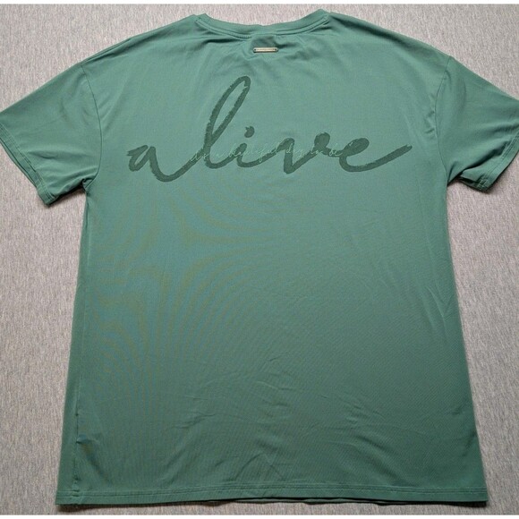 Gymshark x Whitney Simmons Oversized Shirt Women's Alive Spell Out Wicking S - Picture 6 of 8